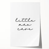 Little Man Cave - Boys Room Wall Art Kids Wall Art Prints