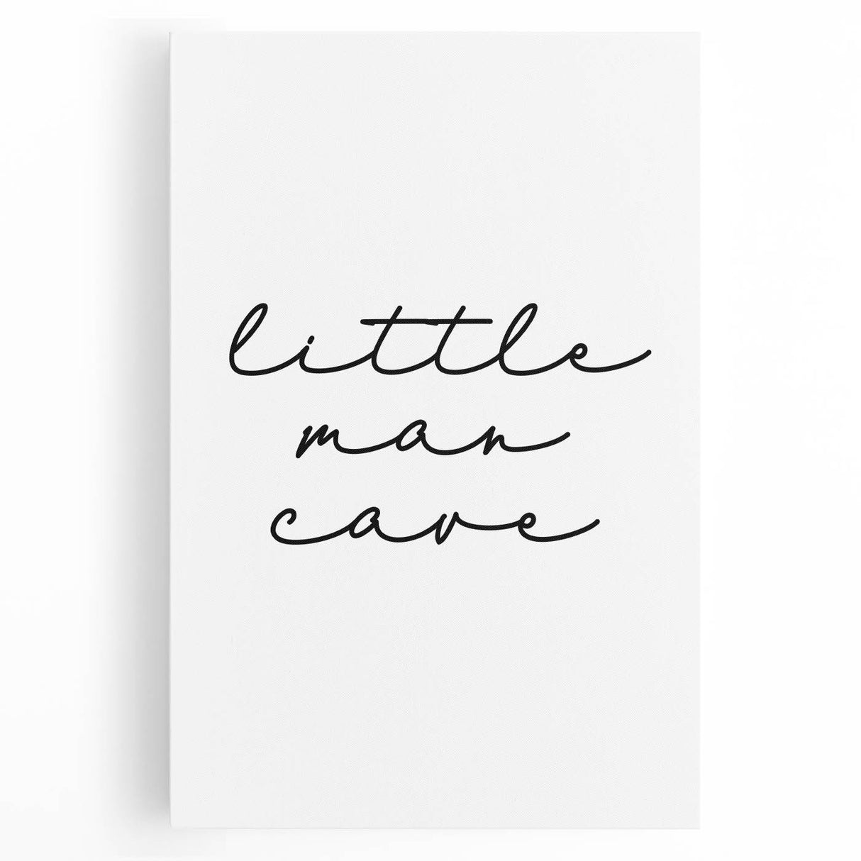 Little Man Cave - Boys Room Wall Art Kids Wall Art Prints