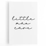 Little Man Cave - Boys Room Wall Art Kids Wall Art Prints