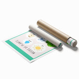 Kids' Room Educational Decor - Needs of Plants Learning Poster
