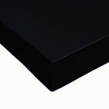 Large art of a black and white landscape painting on stretched canvas, depicting trees in fall, ideal for bedroom wall decor.