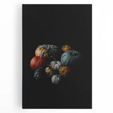 Large black and white stretched canvas of a leafless tree, ideal for kitchen wall art.