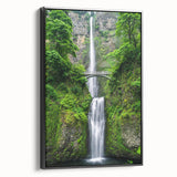 Black and white landscape painting on framed canvas, featuring a spring scene, suitable for bedroom wall art.