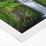 Art deco poster featuring a spring theme with pastel colors on rolled canvas, suitable for dining room wall art.