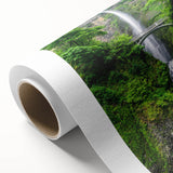 Art deco poster of spring season with pastel colors on rolled canvas, suitable for nursery wall art.