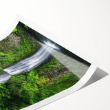 Extra large rolled canvas print featuring line art flowers in a minimalist style, ideal for large living room wall art.