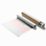 Extra large rolled canvas print featuring vibrant summer floral art.