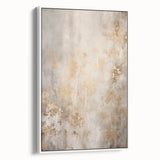 Framed vintage poster art of a winter scene on canvas, featuring muted blues and whites, ideal for living room decor.