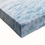 Large art canvas featuring a black and white landscape painting, ideal for bedroom wall decor.