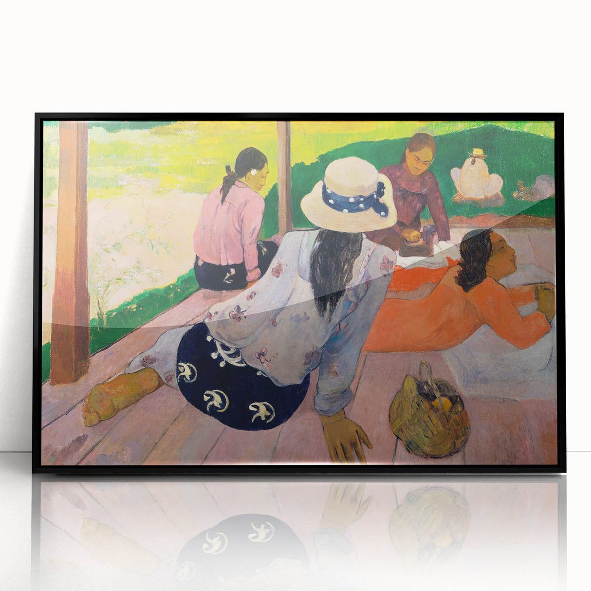 Impressionist Art - The Siesta by Paul Gauguin Print