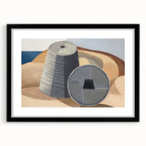 Modern Wall Art - Abstract Mineral Landscape Design