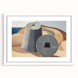 Modern Wall Art - Abstract Mineral Landscape Design