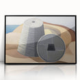 Modern Wall Art - Abstract Mineral Landscape Design