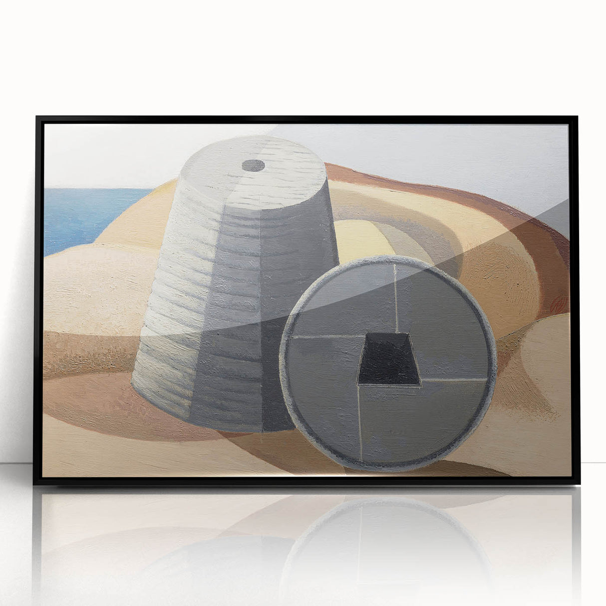 Modern Wall Art - Abstract Mineral Landscape Design