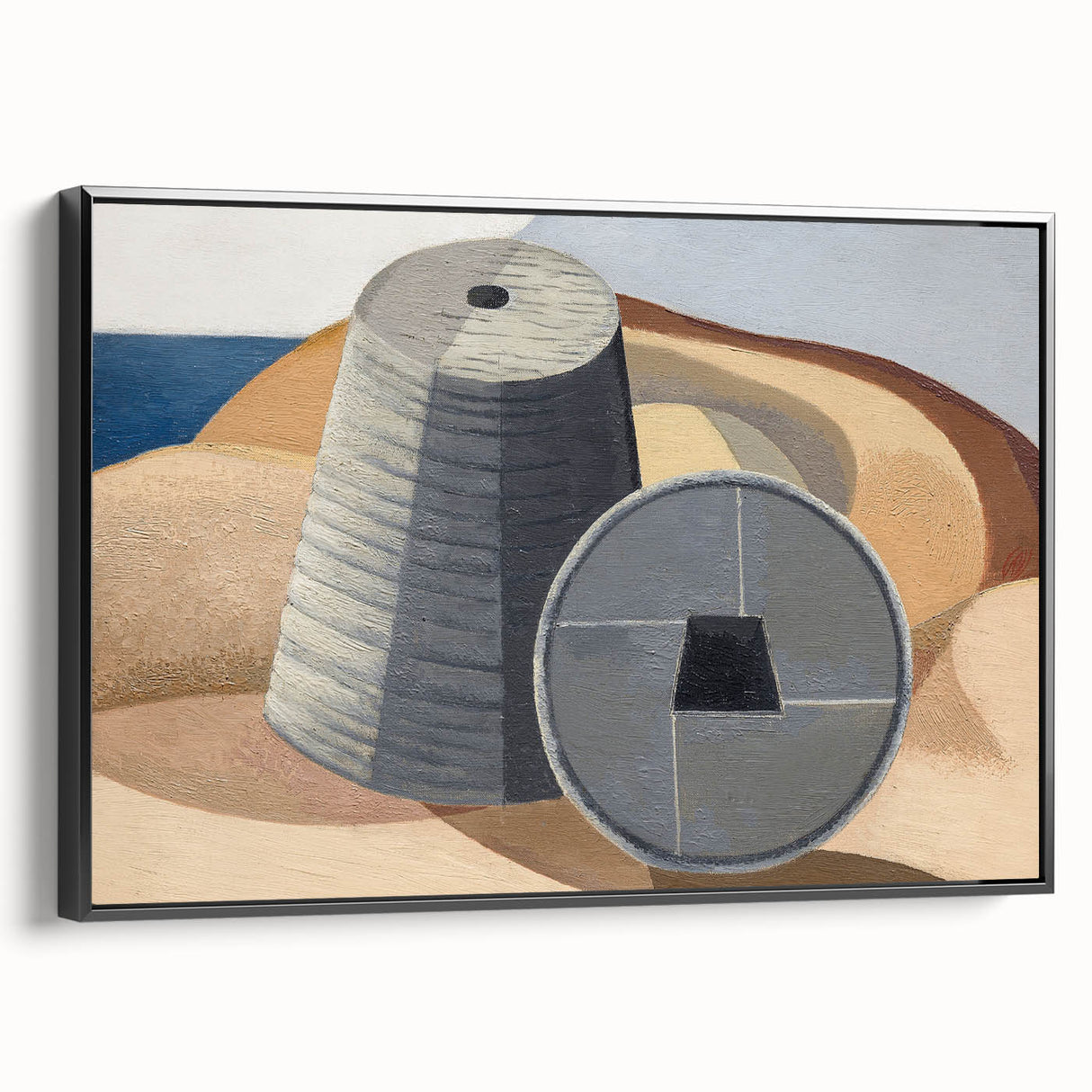 Modern Wall Art - Abstract Mineral Landscape Design