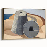 Modern Wall Art - Abstract Mineral Landscape Design