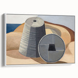 Modern Wall Art - Abstract Mineral Landscape Design