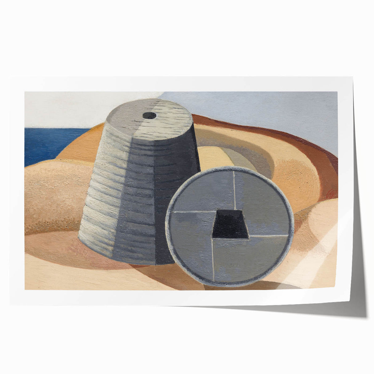 Modern Wall Art - Abstract Mineral Landscape Design