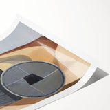 Modern Wall Art - Abstract Mineral Landscape Design