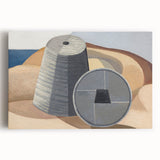 Modern Wall Art - Abstract Mineral Landscape Design