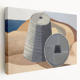 Modern Wall Art - Abstract Mineral Landscape Design