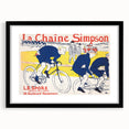 Vintage Cycling Poster - La Chaîne Simpson by Toulouse-Lautrec Print