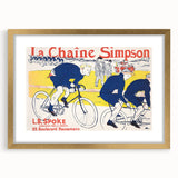 Vintage Cycling Poster - La Chaîne Simpson by Toulouse-Lautrec Print