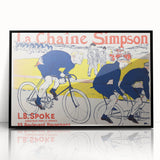 Vintage Cycling Poster - La Chaîne Simpson by Toulouse-Lautrec Print