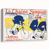 Vintage Cycling Poster - La Chaîne Simpson by Toulouse-Lautrec Print