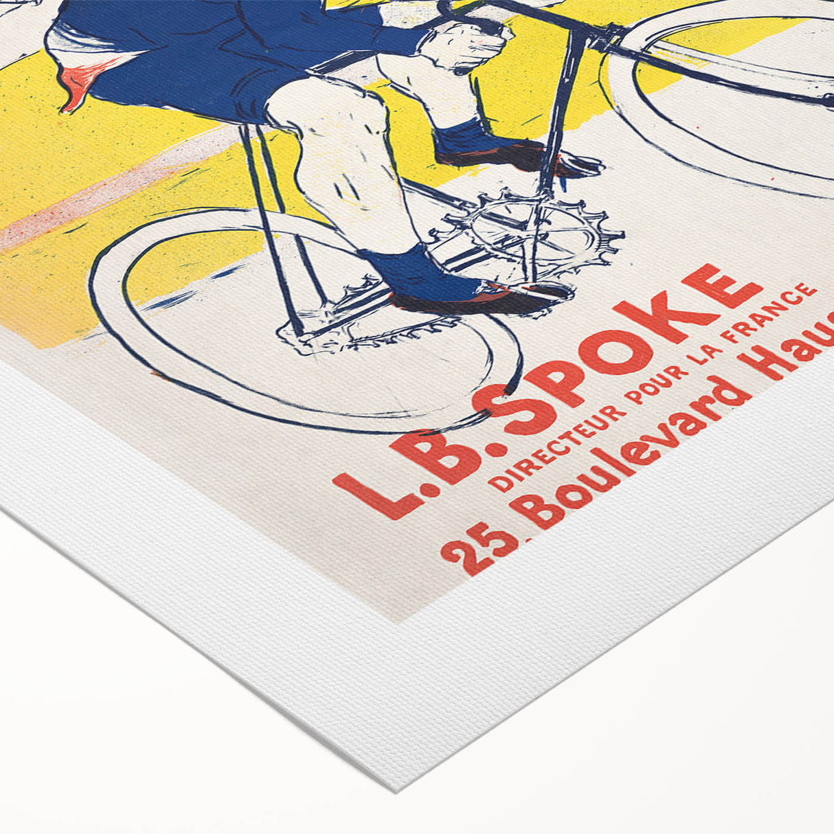 Vintage Cycling Poster - La Chaîne Simpson by Toulouse-Lautrec Print