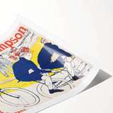 Vintage Cycling Poster - La Chaîne Simpson by Toulouse-Lautrec Print