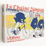 Vintage Cycling Poster - La Chaîne Simpson by Toulouse-Lautrec Print