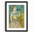 Impressionist Portrait - The Singer in Green by Edgar Degas