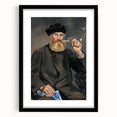 Impressionist Portrait - The Smoker by Edouard Manet