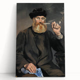 Impressionist Portrait - The Smoker by Edouard Manet