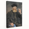 Impressionist Portrait - The Smoker by Edouard Manet