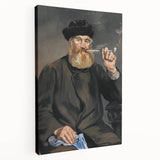 Impressionist Portrait - The Smoker by Edouard Manet