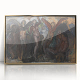 Modern Wall Art - Expressive Figurative Composition