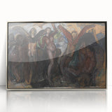 Modern Wall Art - Expressive Figurative Composition