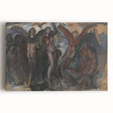 Modern Wall Art - Expressive Figurative Composition