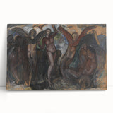 Modern Wall Art - Expressive Figurative Composition