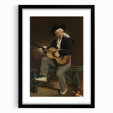 Impressionist Portrait - The Spanish Singer by Edouard Manet