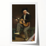 Impressionist Portrait - The Spanish Singer by Edouard Manet