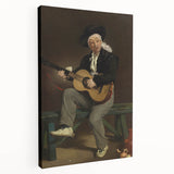 Impressionist Portrait - The Spanish Singer by Edouard Manet