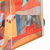 Modern Wall Art - Abstract Temple Gardens Design