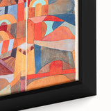 Modern Wall Art - Abstract Temple Gardens Design