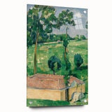 Impressionist Landscape - The Spring House by Paul Cézanne