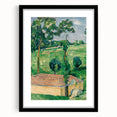 Impressionist Landscape - The Spring House by Paul Cézanne