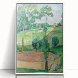 Impressionist Landscape - The Spring House by Paul Cézanne