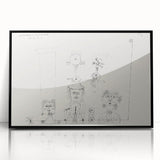 Modern Wall Art - Minimalist Abstract Tribute Design